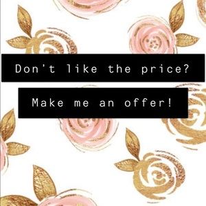 Open to negotiations!!